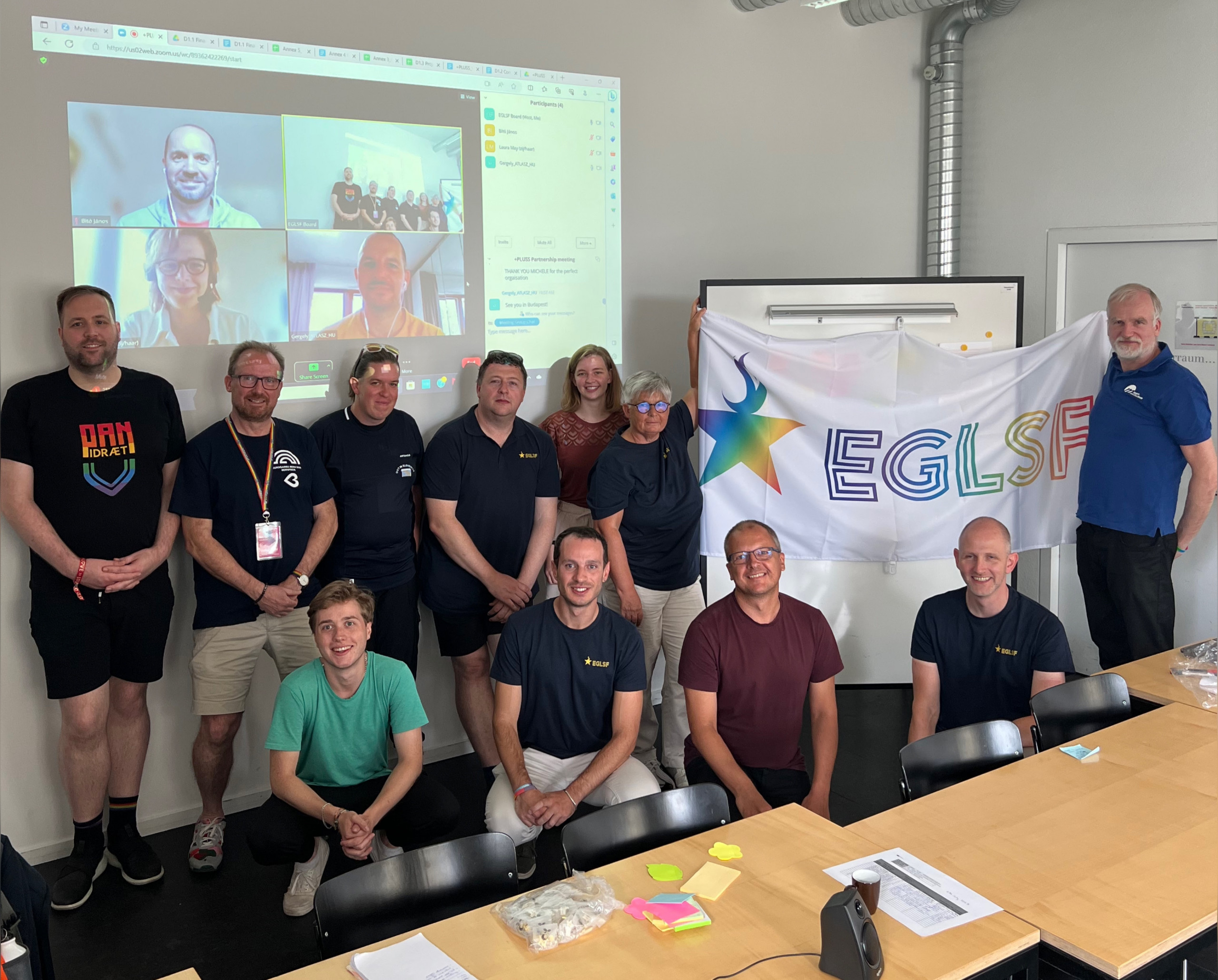 PLUSS meeting at EuroGames Bern 2023